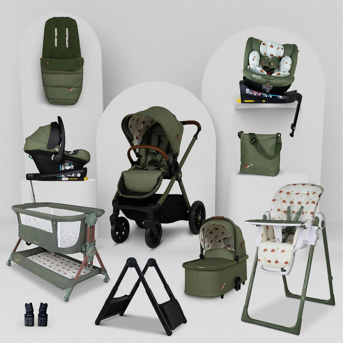 Cosatto Giggle 4 MEGA Bundle Hoglet
