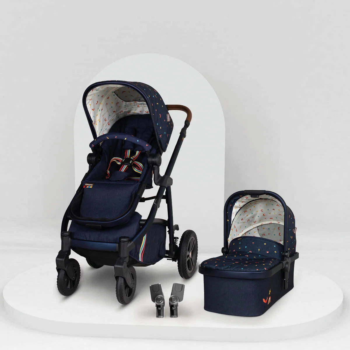 Cosatto Ultimate Wow 3 Pram and Pushchair Doodle Days