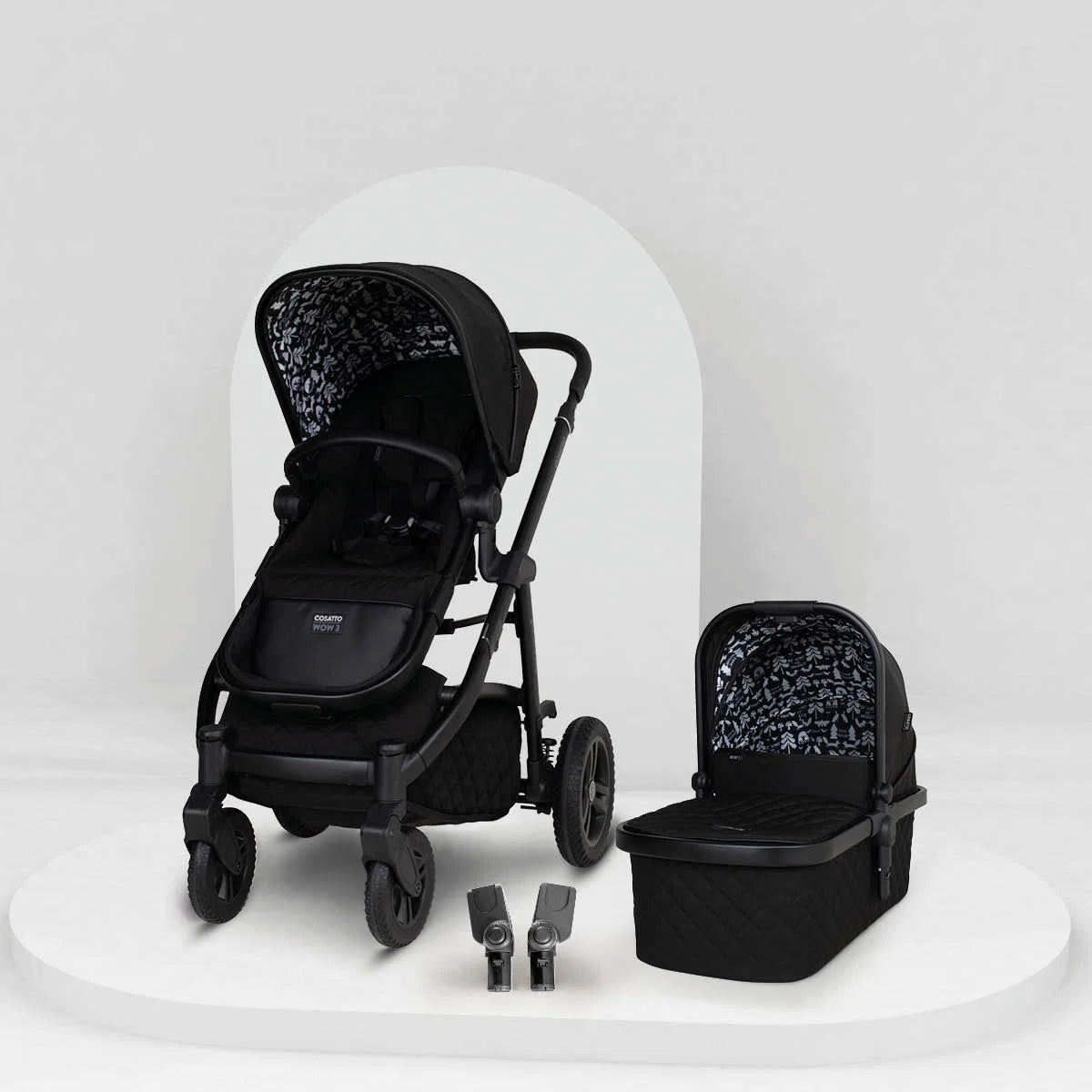 Cosatto Ultimate Wow 3 Pram and Pushchair Silhouette