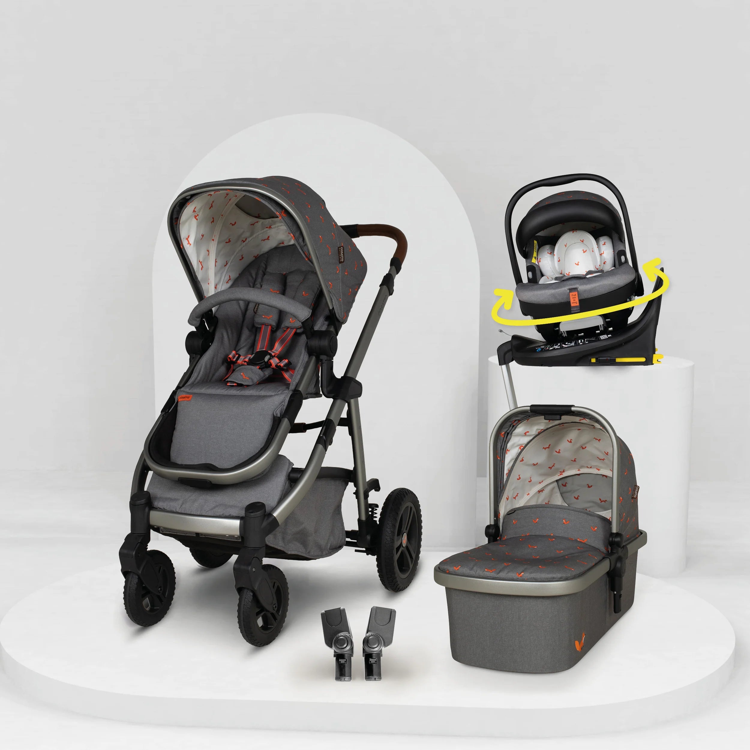 Cosatto Ultimate Wow 3 Rotate Bundle Foxling