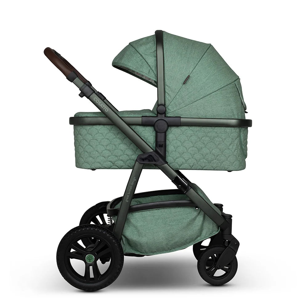 Cosatto Ultimate Wow 3 All Stage Family Rotate & Recline 2 Base Bundle Meadow
