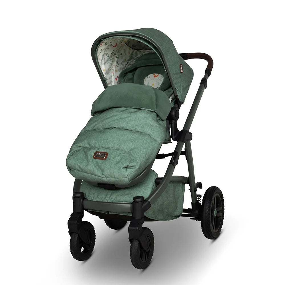 Cosatto Ultimate Wow 3 All Stage Family Rotate & Recline 2 Base Bundle Meadow