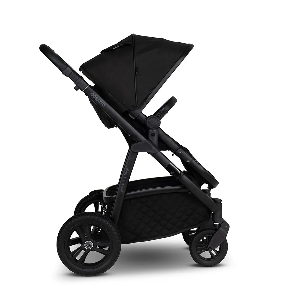 Cosatto Ultimate Wow 3 All Stage Family Rotate & Recline 2 Base Bundle Silhouette