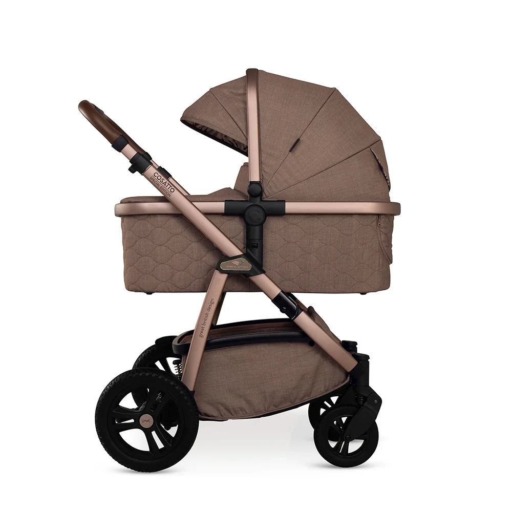 Cosatto Ultimate Special Edition Wow 3 All Stage Family Rotate & Recline 2 Base Bundle Tiger Tale