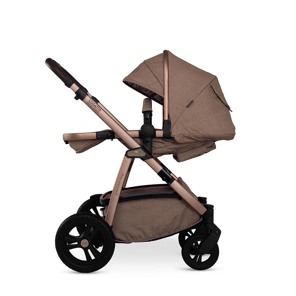 Cosatto Ultimate Special Edition Wow 3 All Stage Family Rotate & Recline 2 Base Bundle Tiger Tale