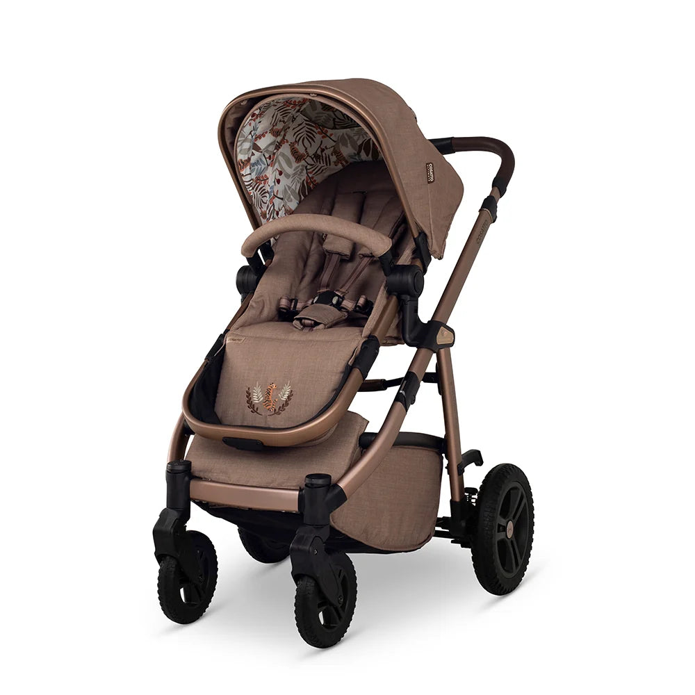 Cosatto Ultimate Special Edition Wow 3 All Stage Family Rotate & Recline 2 Base Bundle Tiger Tale