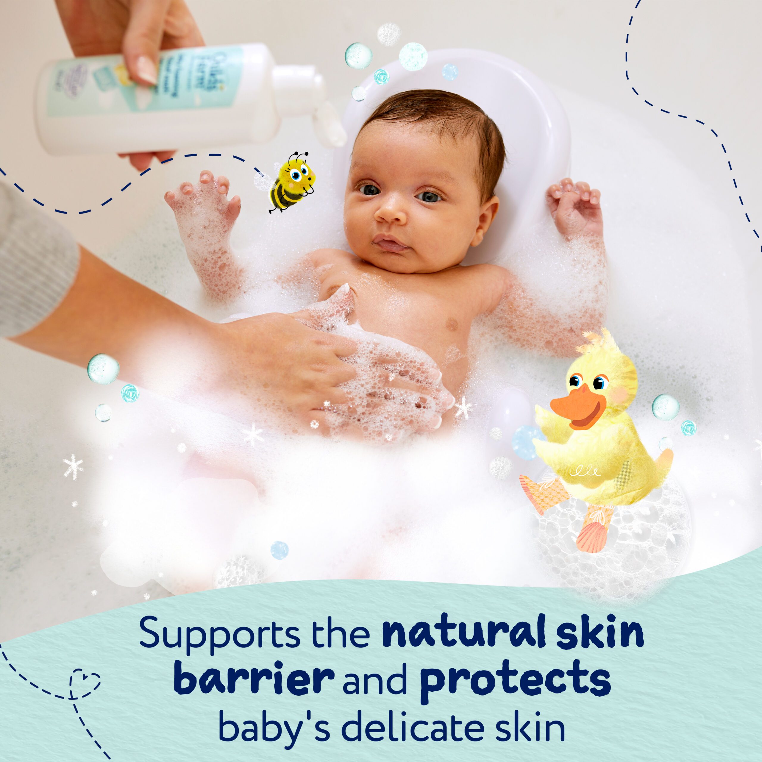 Childs Farm Baby Foaming Cloud Wash, Baby Soft Scent 160ml