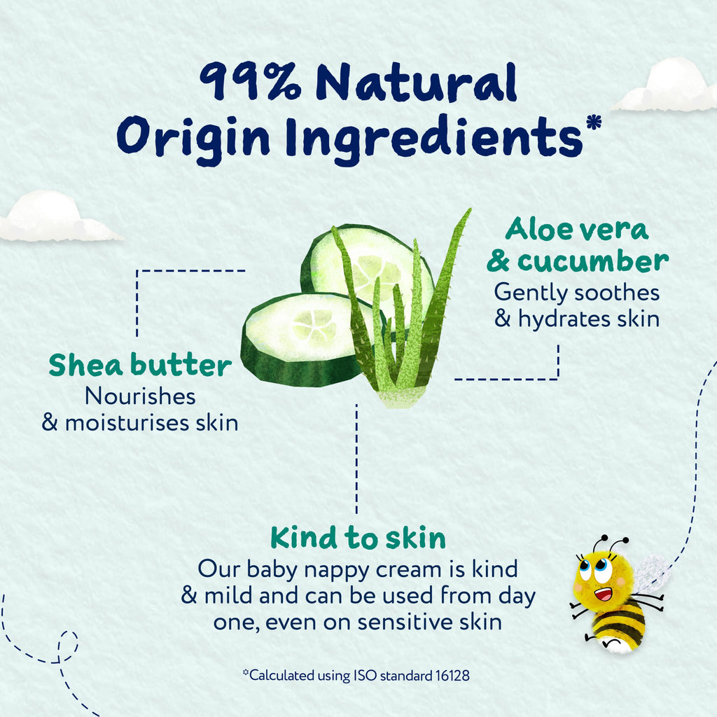 Childs Farm Baby Nappy Cream, Fragrance-Free 100ml