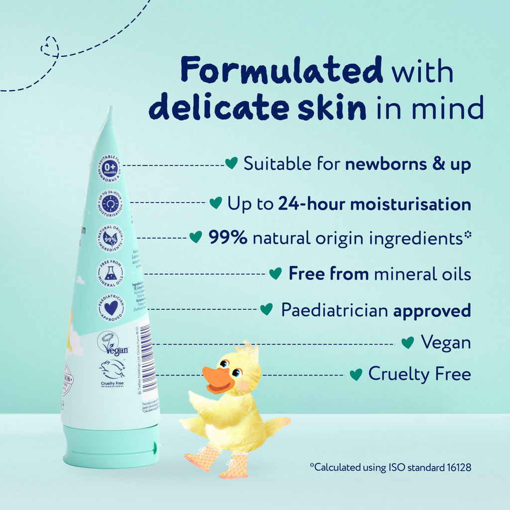 Childs Farm Baby Nappy Cream, Fragrance-Free 100ml