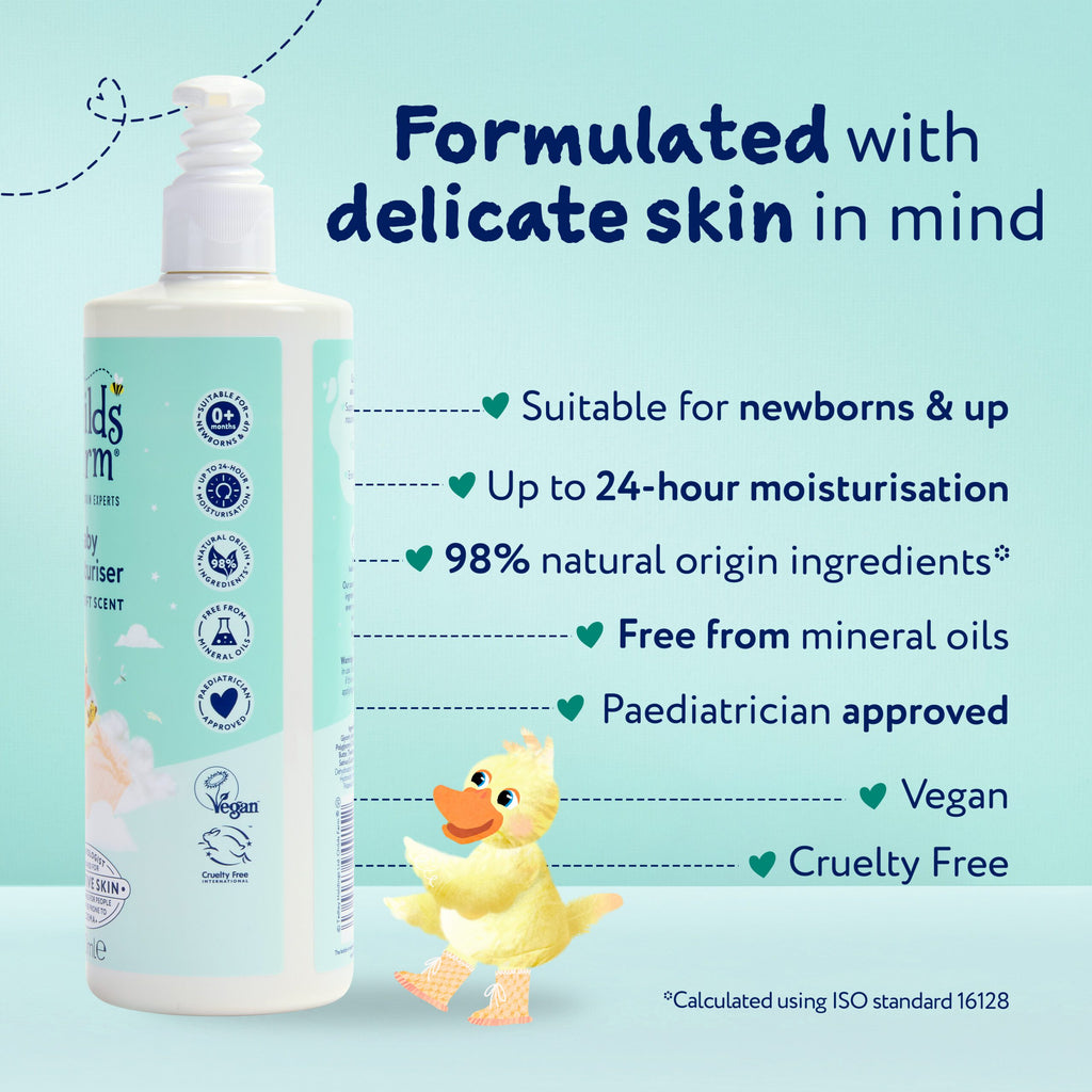 Childs Farm Baby Moisturiser, Baby Soft Scent 500ml