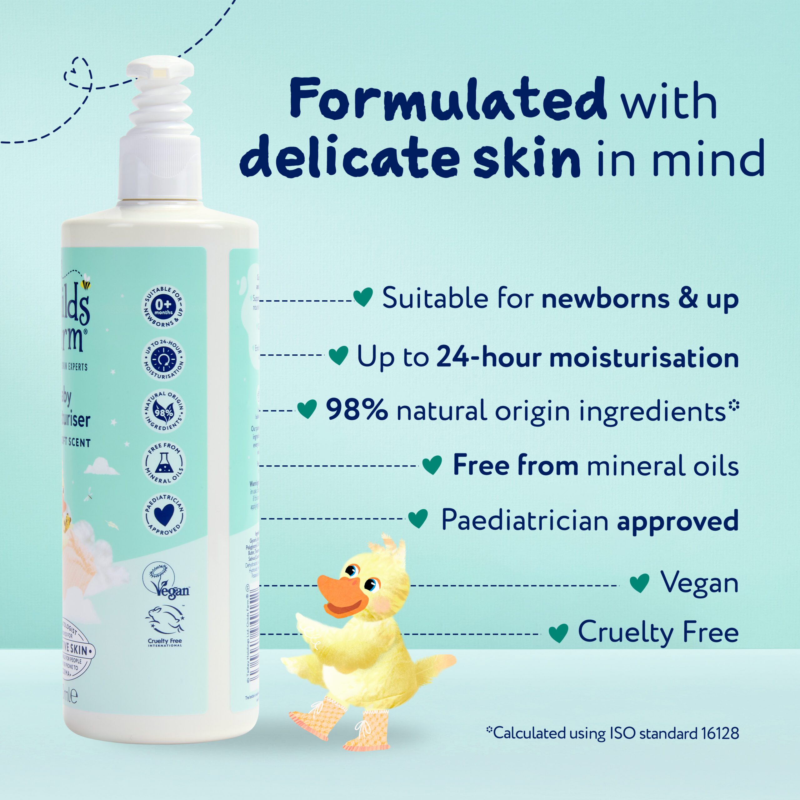 Childs Farm Baby Moisturiser, Baby Soft Scent 500ml