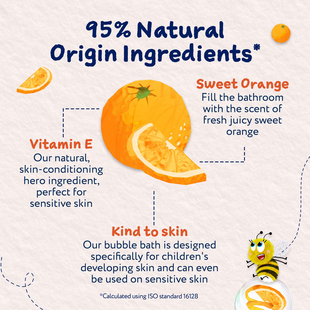 Childs Farm Bubble Bath, Sweet Orange 250ml