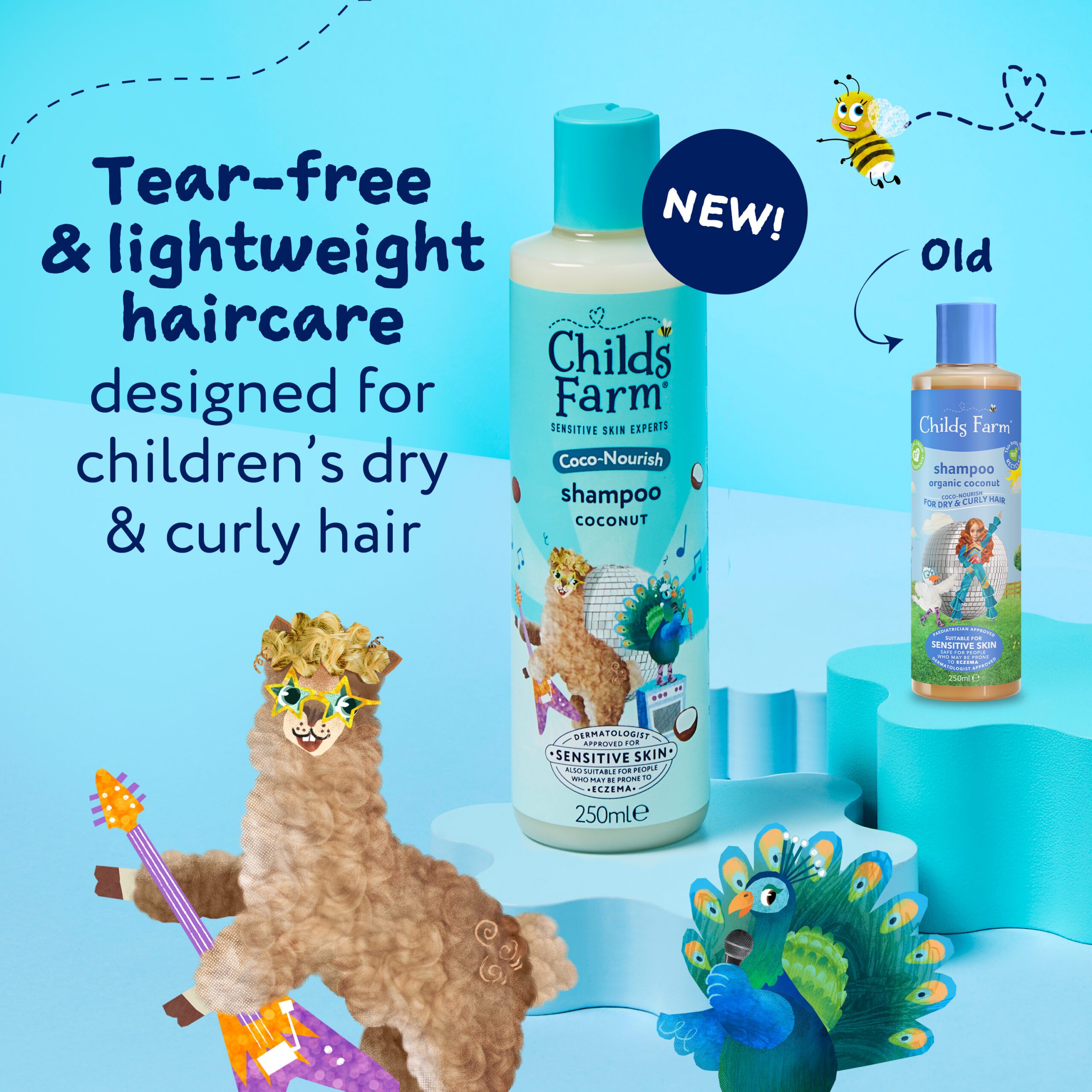 Childs Farm Coco-Nourish Shampoo, Coconut, 250ml