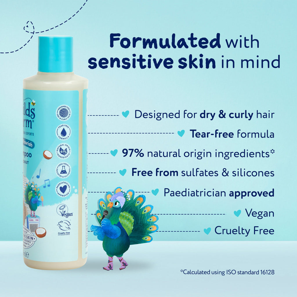 Childs Farm Coco-Nourish Shampoo, Coconut, 250ml