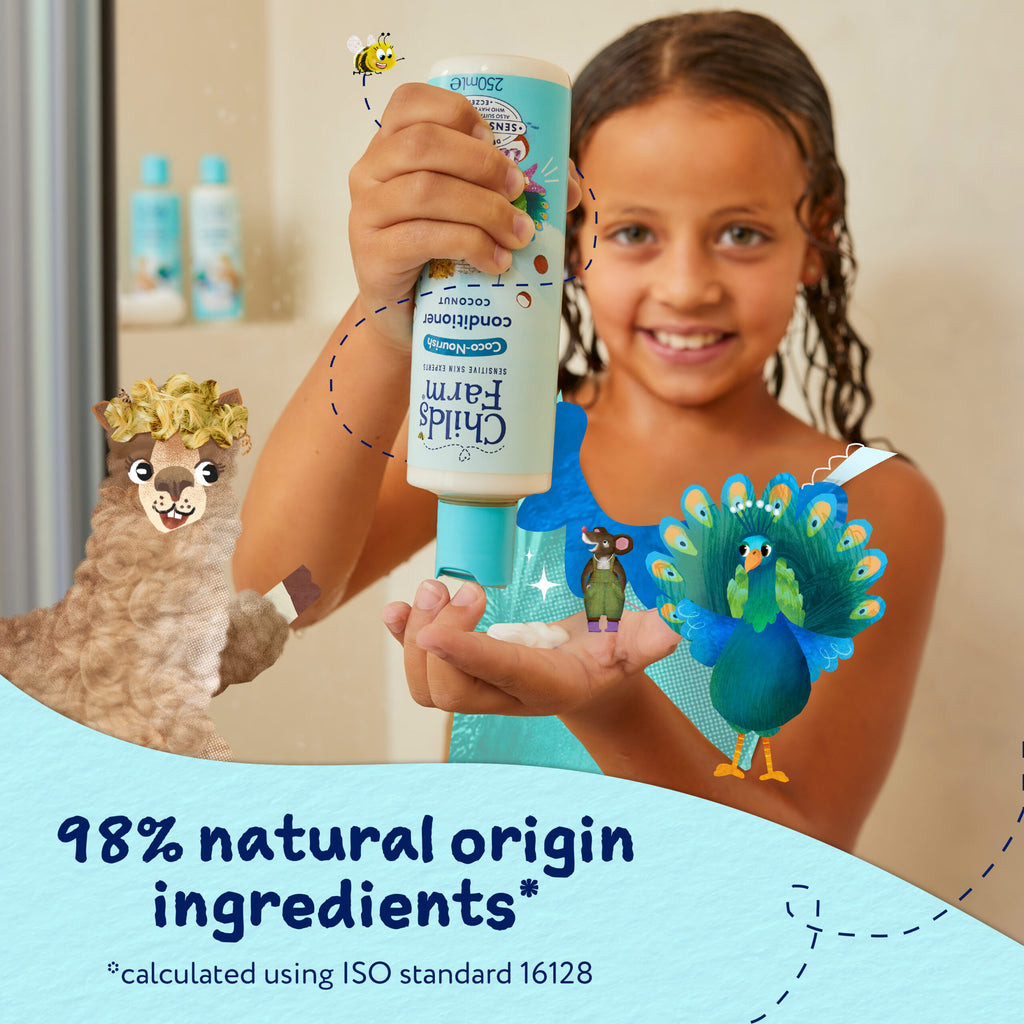 Childs Farm Coco-Nourish Conditioner, Coconut, 250ml (Copy)