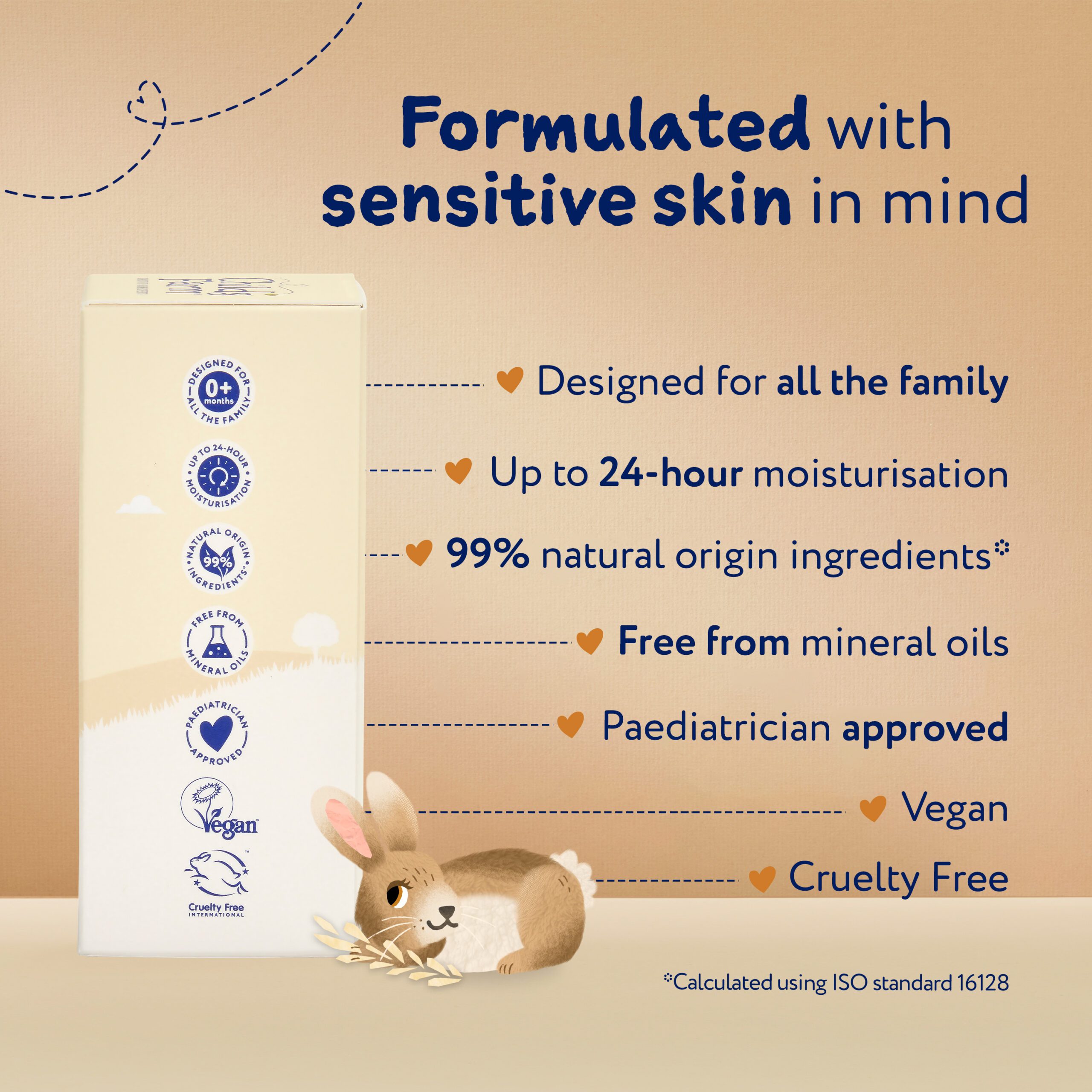 Childs Farm OatDerma Face Cream, fragrance free, 50ml