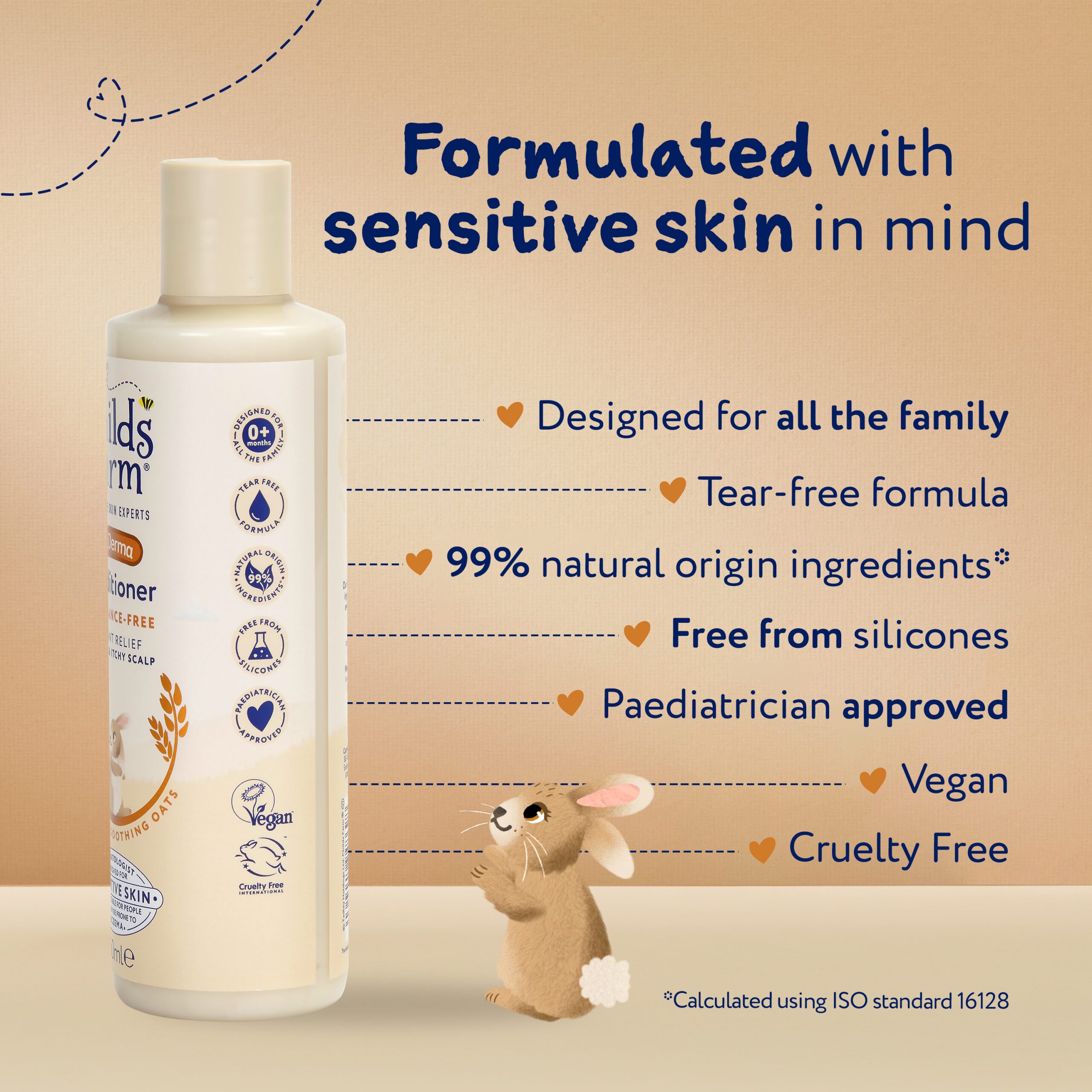 Childs Farm OatDerma Conditioner, fragrance free, 250ml