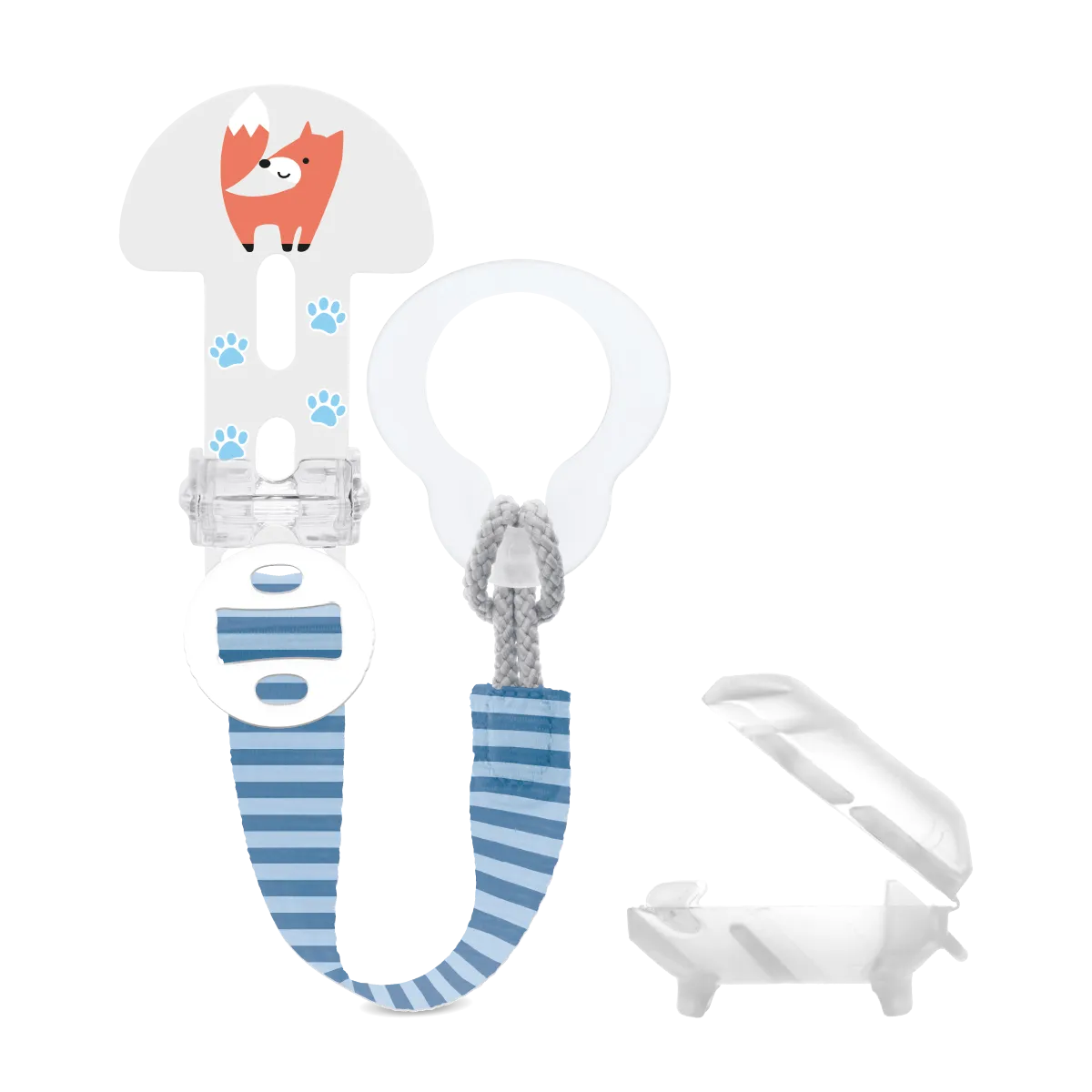 MAM Clip it! - Soother Clip 0+ months Fox