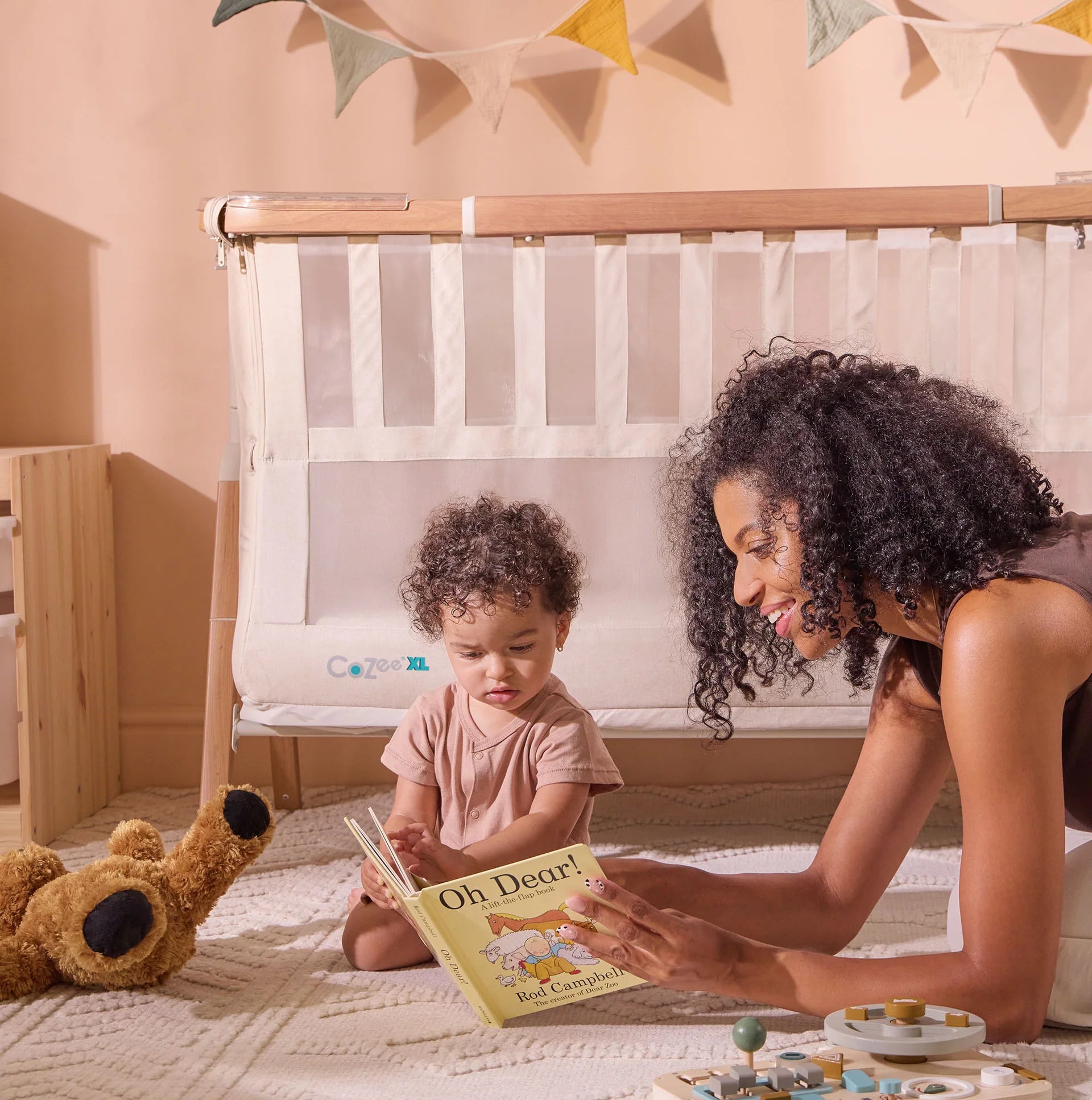 Tutti Bambini CoZee XL 5in1 - Scandinavian/Ecru