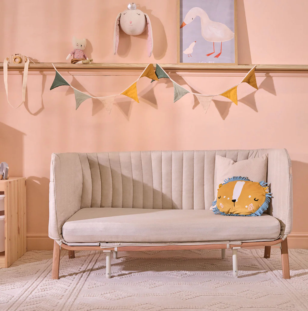 Tutti Bambini Cozee XL Junior Bed & Sofa Expansion Pack - Scandinavian Walnut / Ecru