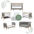 Tutti Bambini CoZee XL 5in1 - Oak / Charcoal