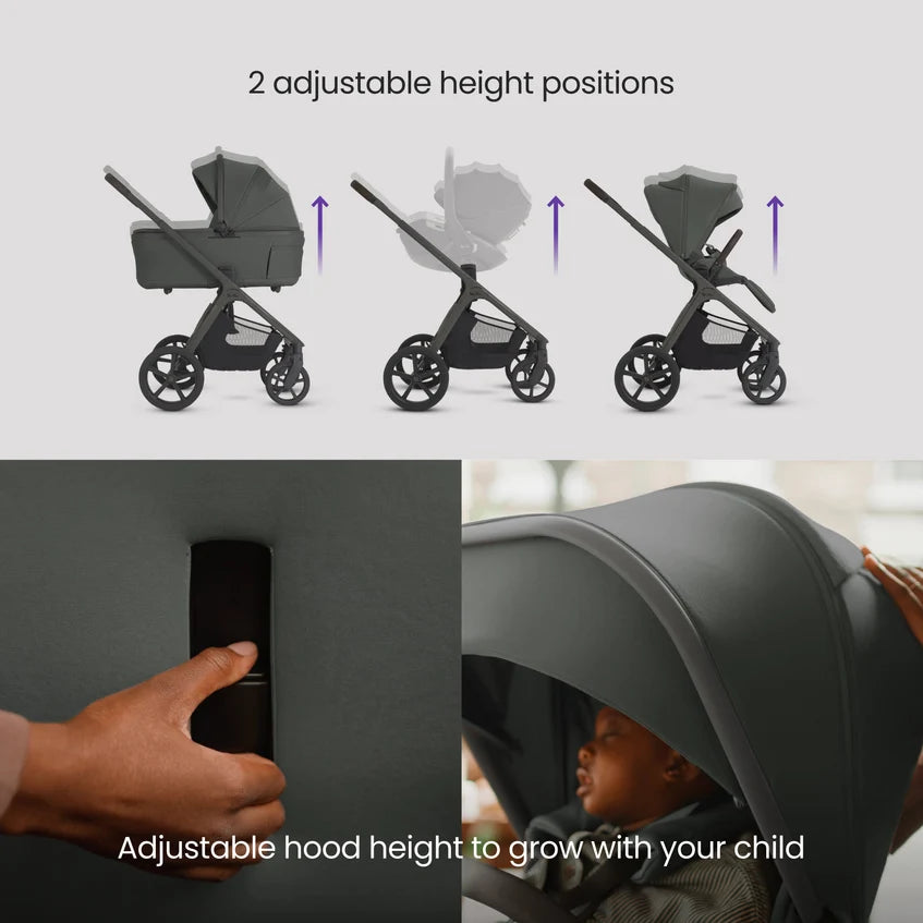 Silvercross Cove 2 Travel System Accessory Bundle - Pewter