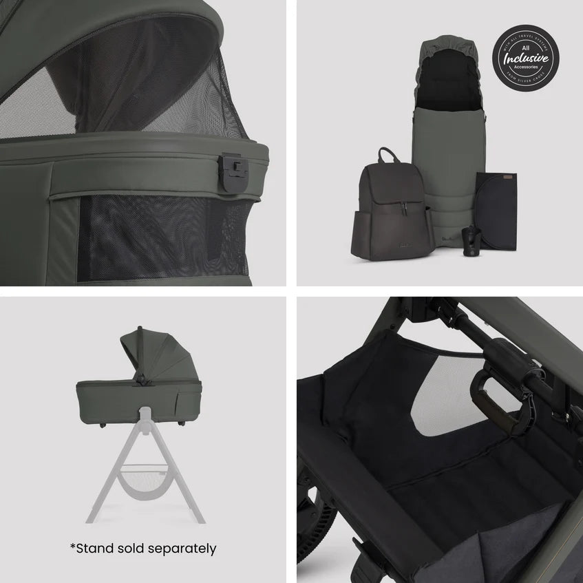 Silvercross Cove 2 Travel System Accessory Bundle - Pewter