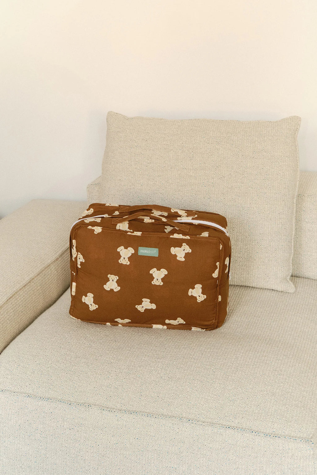 Crawling mat - Teddy Mocca by Molis&Co