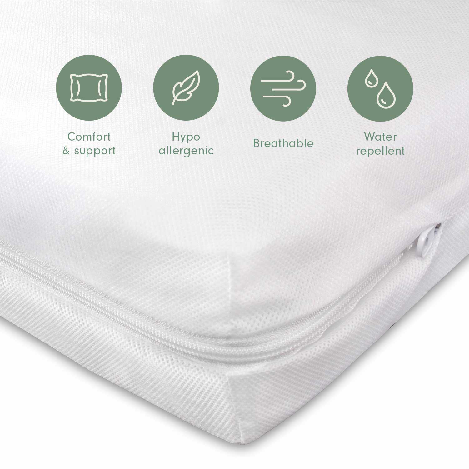 Tutti Bambini Deluxe Eco Fibre Cot Mattress (60 x 120 cm)