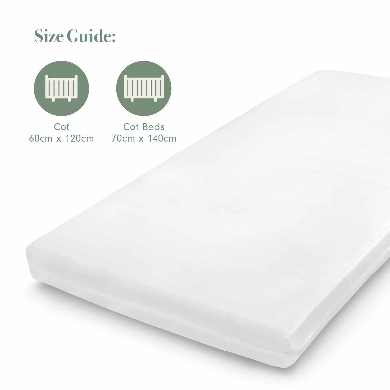 Tutti Bambini Deluxe Eco Fibre Cot Mattress (60 x 120 cm)