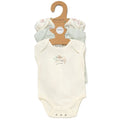 Home Grown Baby Organic Cotton 3 Pack Bodysuits - Green Be What You Want To Be