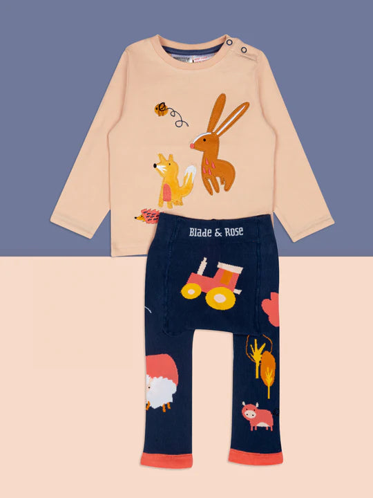 Blade & Rose Meadow Farmyard Friends Legging
