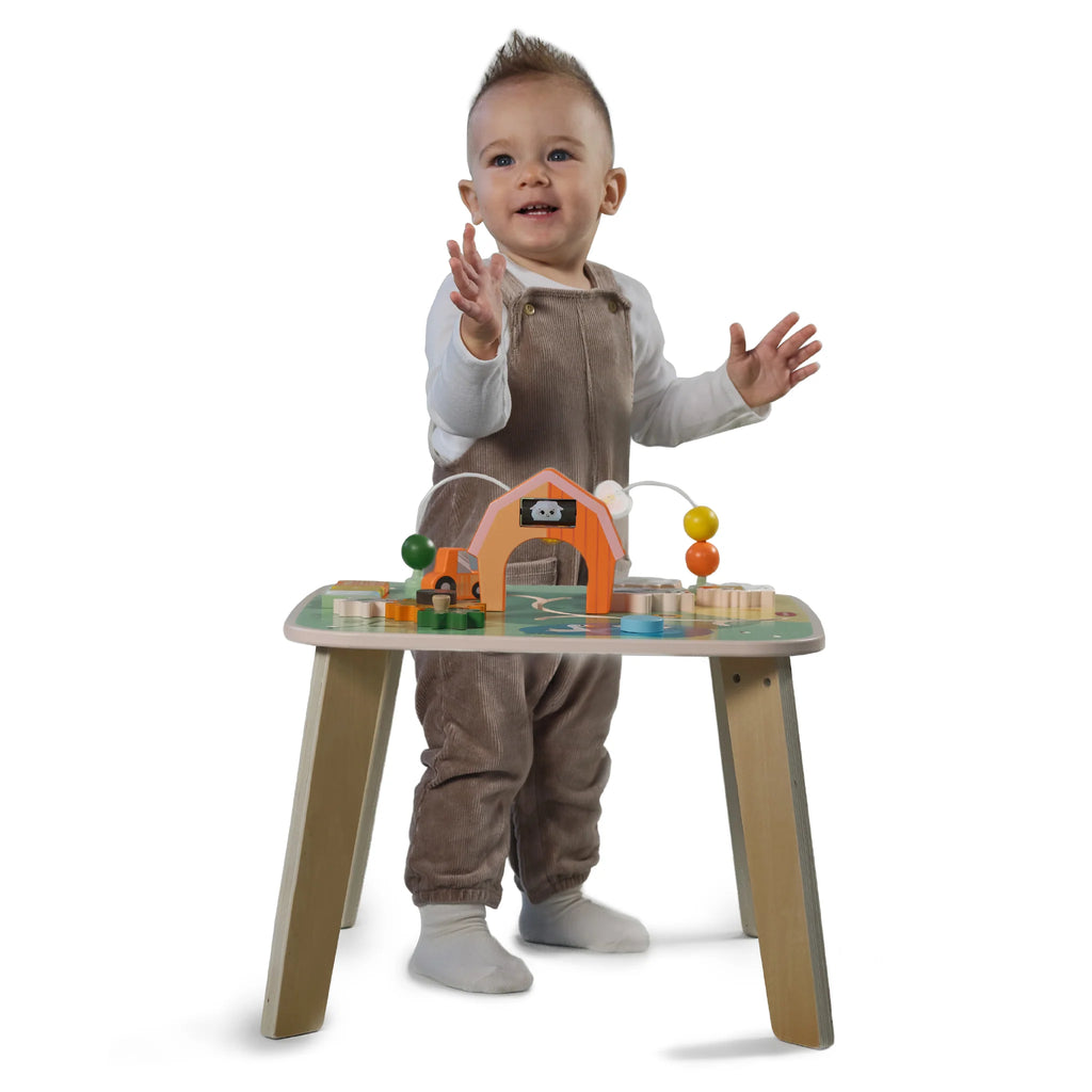 Tiny Love Farmers Funday Wooden Activity Table