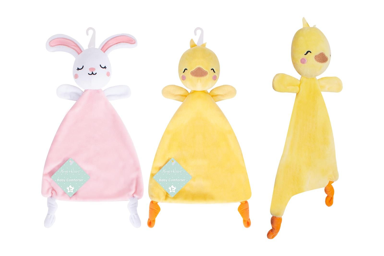 Soft Comforter Bunny & Duck
