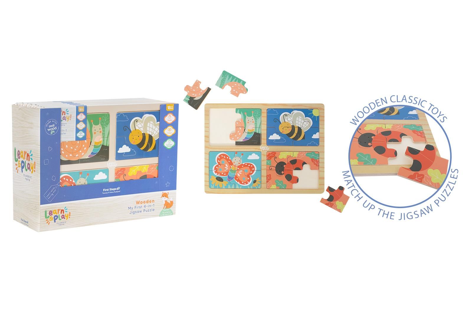First Steps 4 In 1 Jigsaw Puzzle