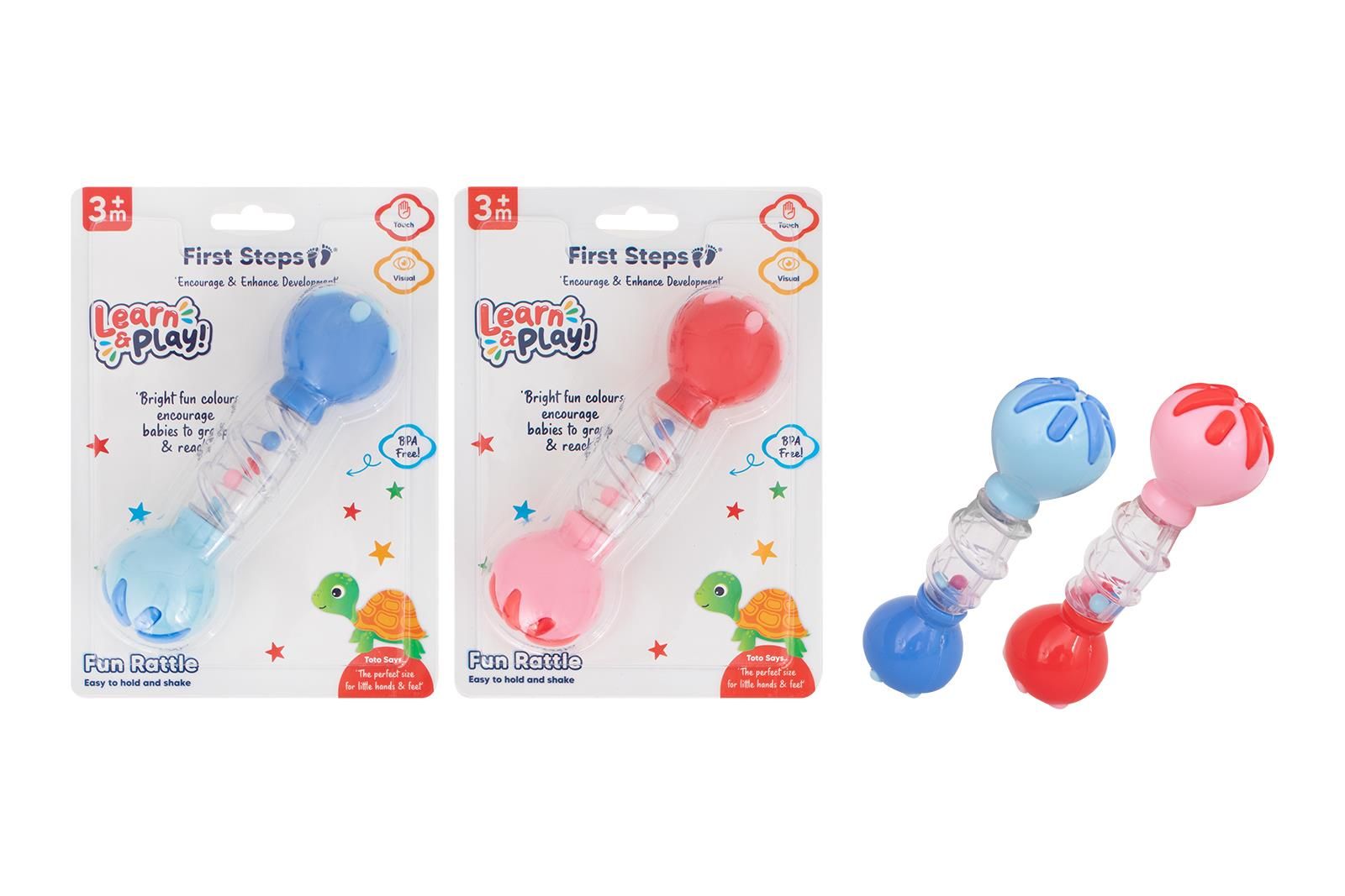 First Steps Dumbbell Rattle