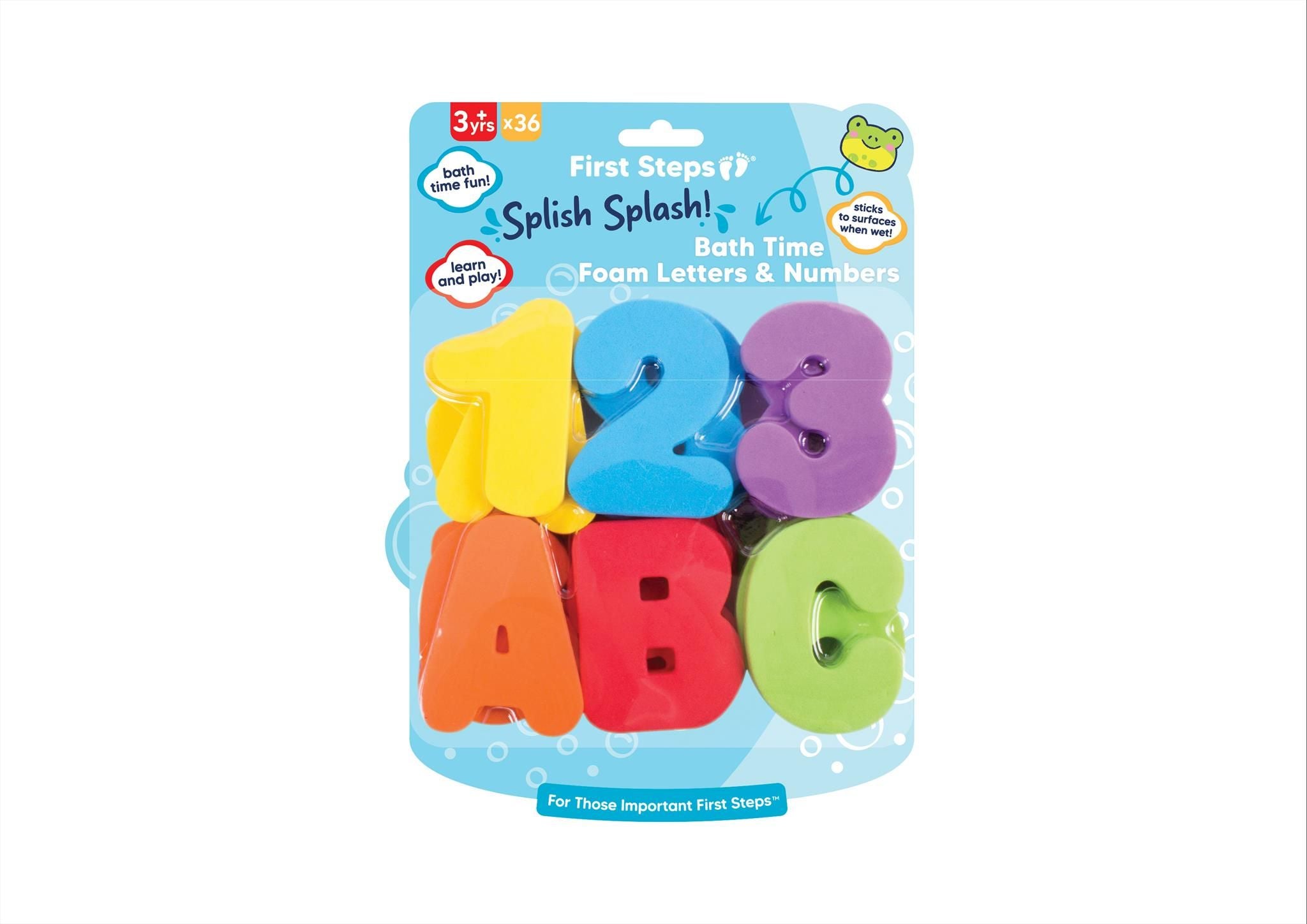 First Steps Learning Letter & Number Set 36 Pieces