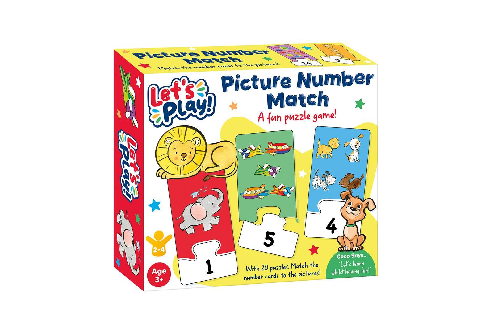 First Steps Number Match Game