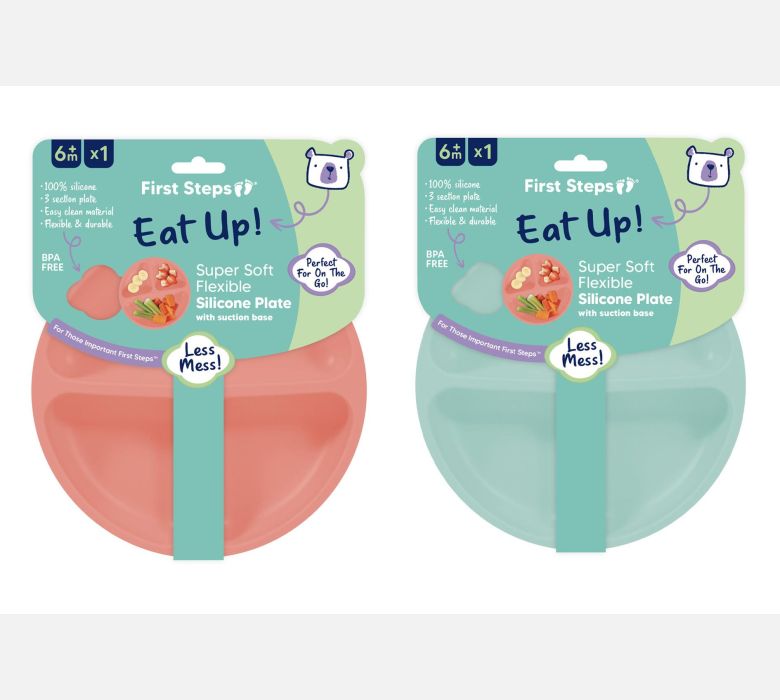 First Steps Silicone Suction Divider Plate