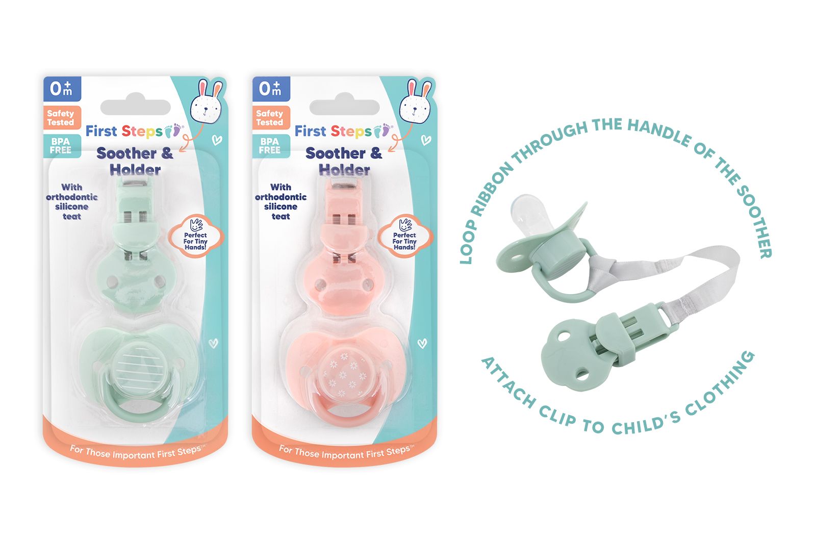 First Steps Soother And Holder