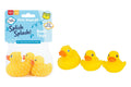 First Steps Vinyl Duck Bath Toys 3 Pack