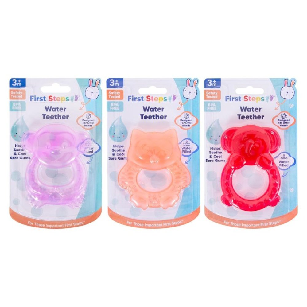 First Steps Water Filled Animal Teether