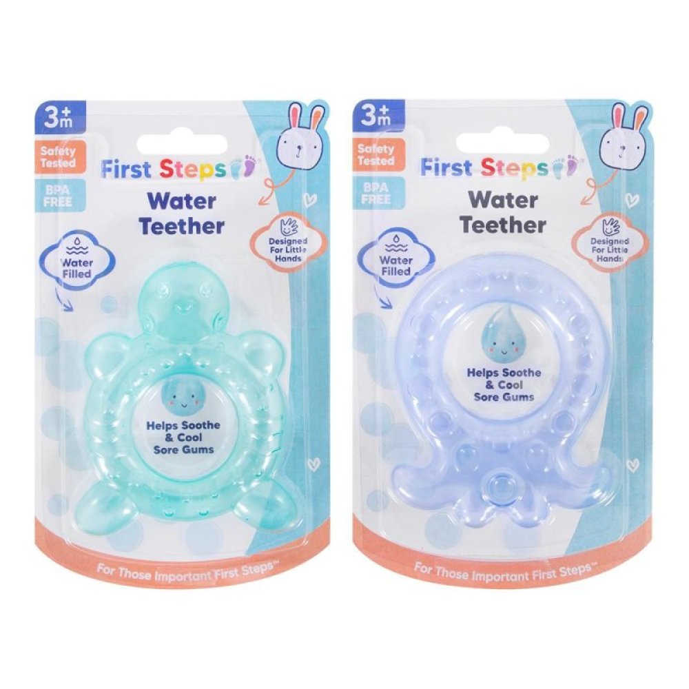 First Steps Water Filled Animal Teether - Sea Theme