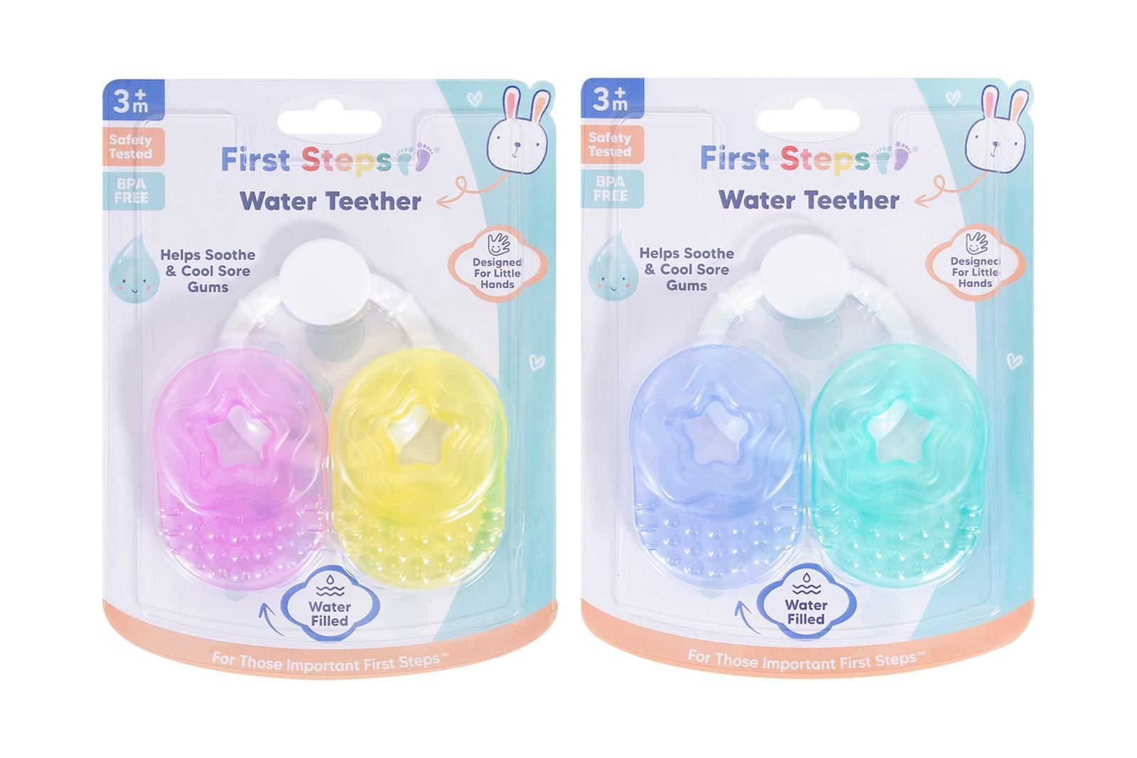 First Steps Water Filled Teether Keys