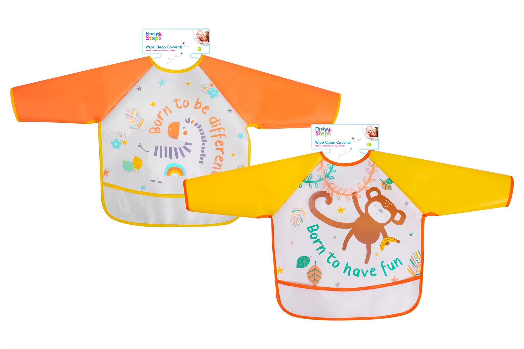 First Steps Wipe Clean Coverall