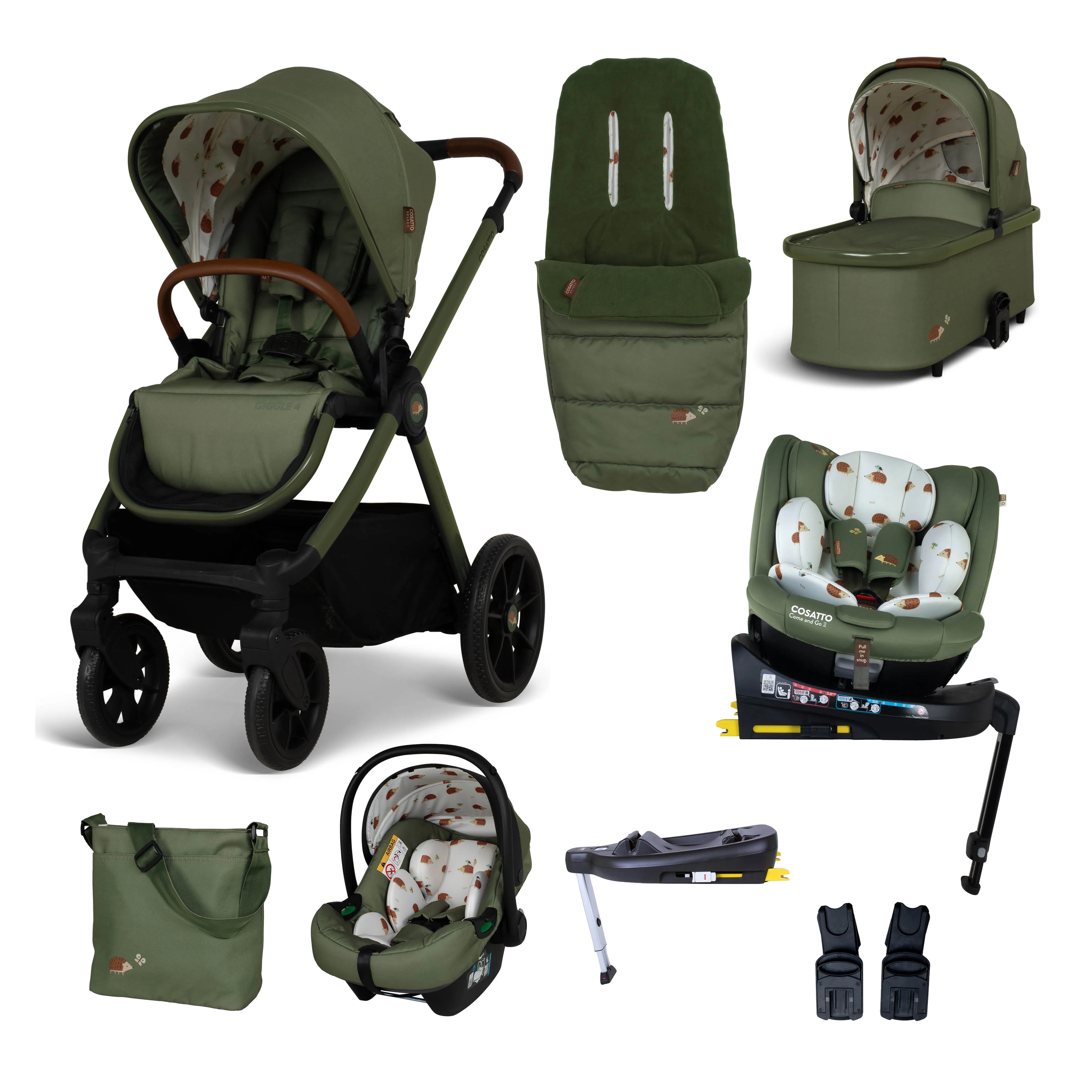 Cosatto Giggle 4 i-size Next Stage Bundle Hoglet