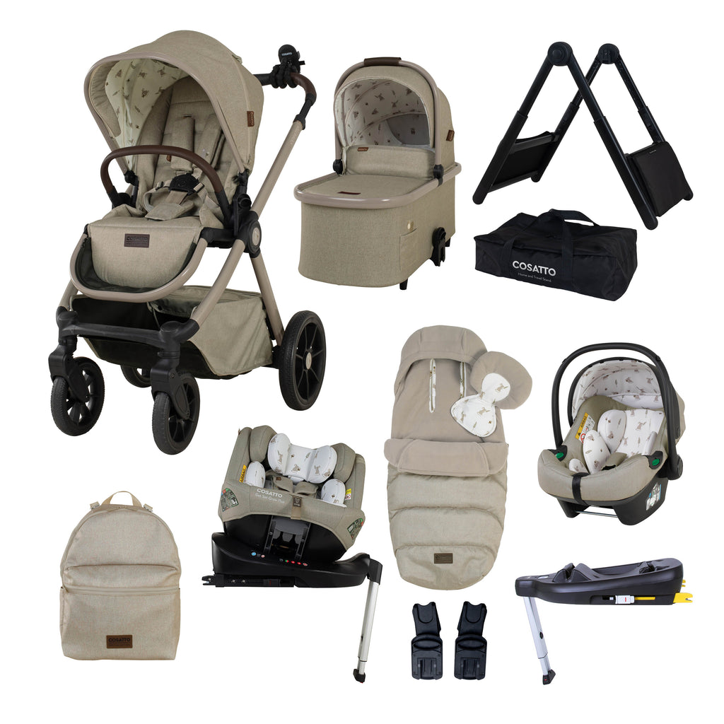 Cosatto Giggle 4 Special Edition All Stage Home and Travel Bundle Hush Mouse