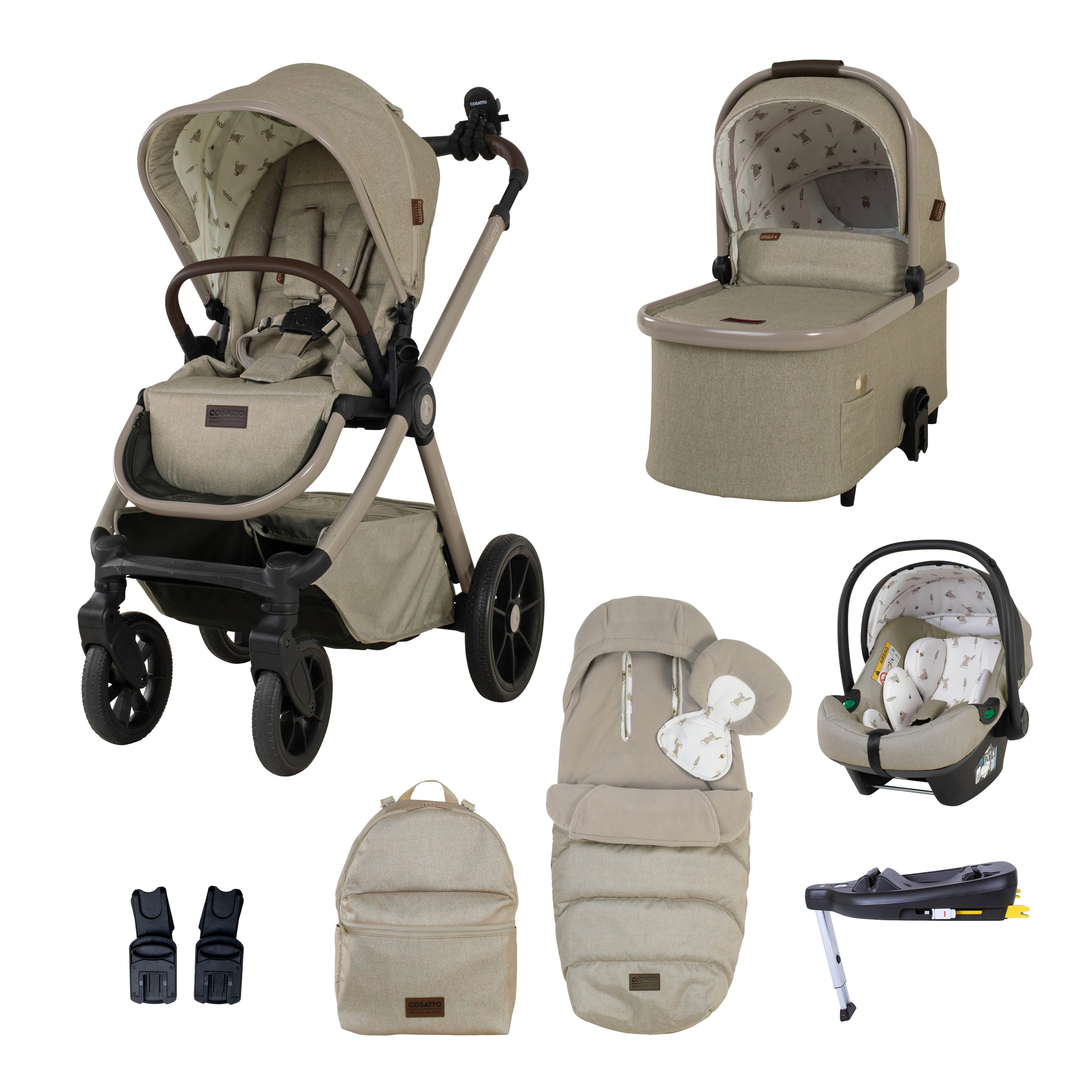 Cosatto Giggle 4 Special Edition Everything Bundle Hush Mouse