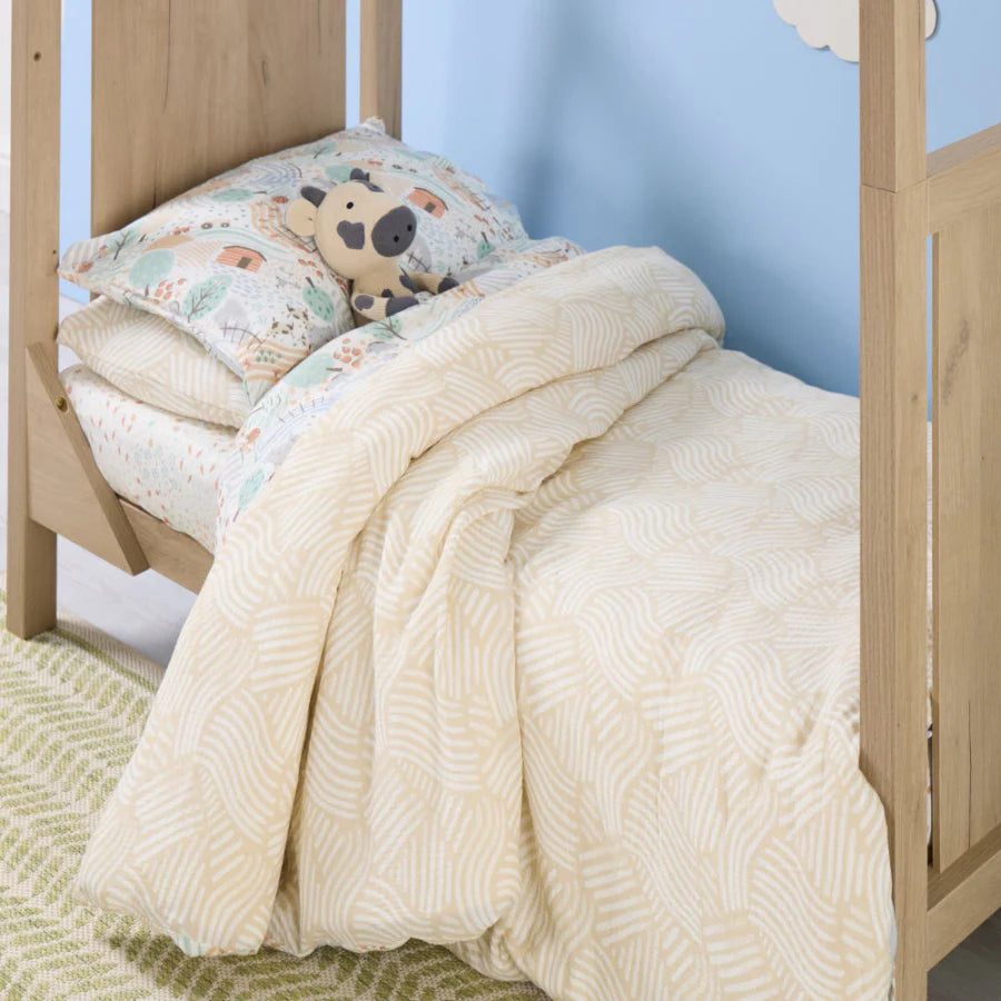 Tutti Bambini Cot/ Cot Bed Duvet Cover & Pillowcase Set - Good Life