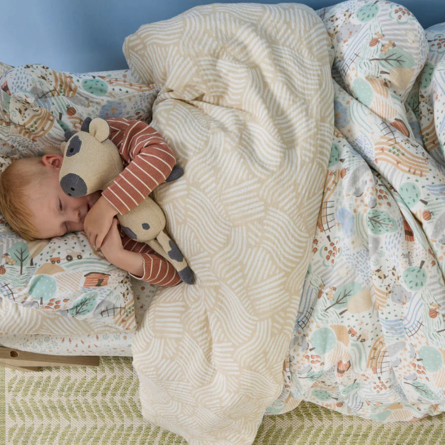 Tutti Bambini Cot/ Cot Bed Duvet Cover & Pillowcase Set - Good Life